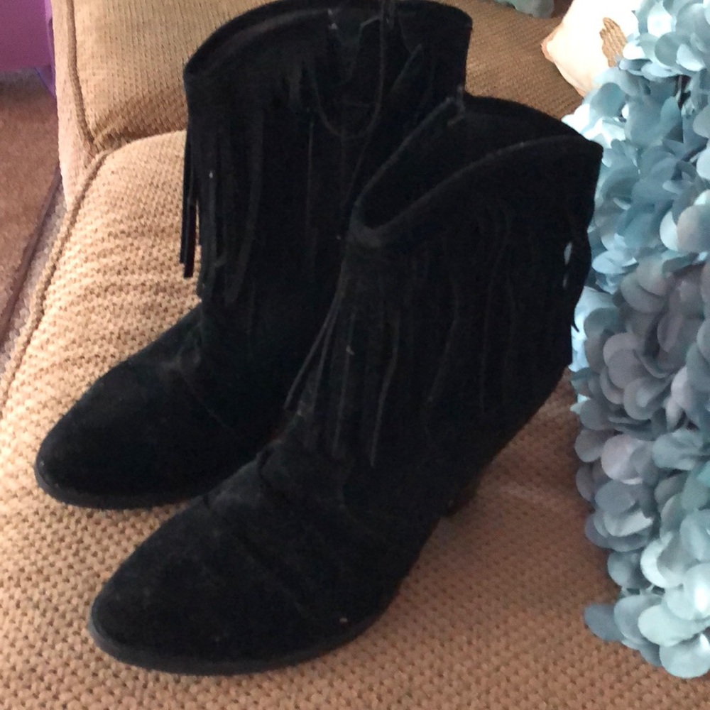 Forever Fringe Boots